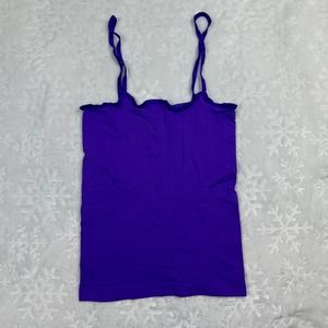 Victoria's Secret Slimming Cami Stretchy Purple Medium